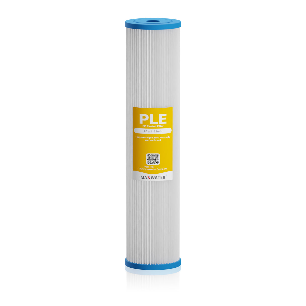 pleated filter for whole house system