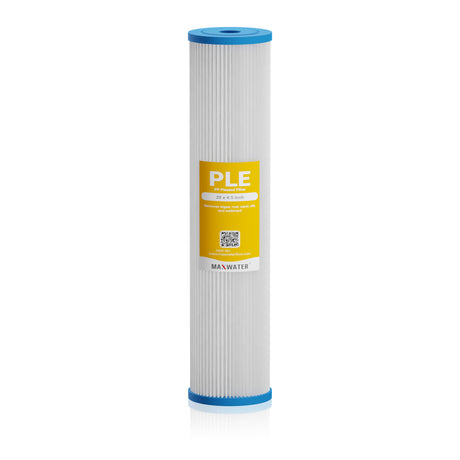 pleated filter for whole house system