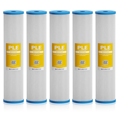 5 pack pleated filters