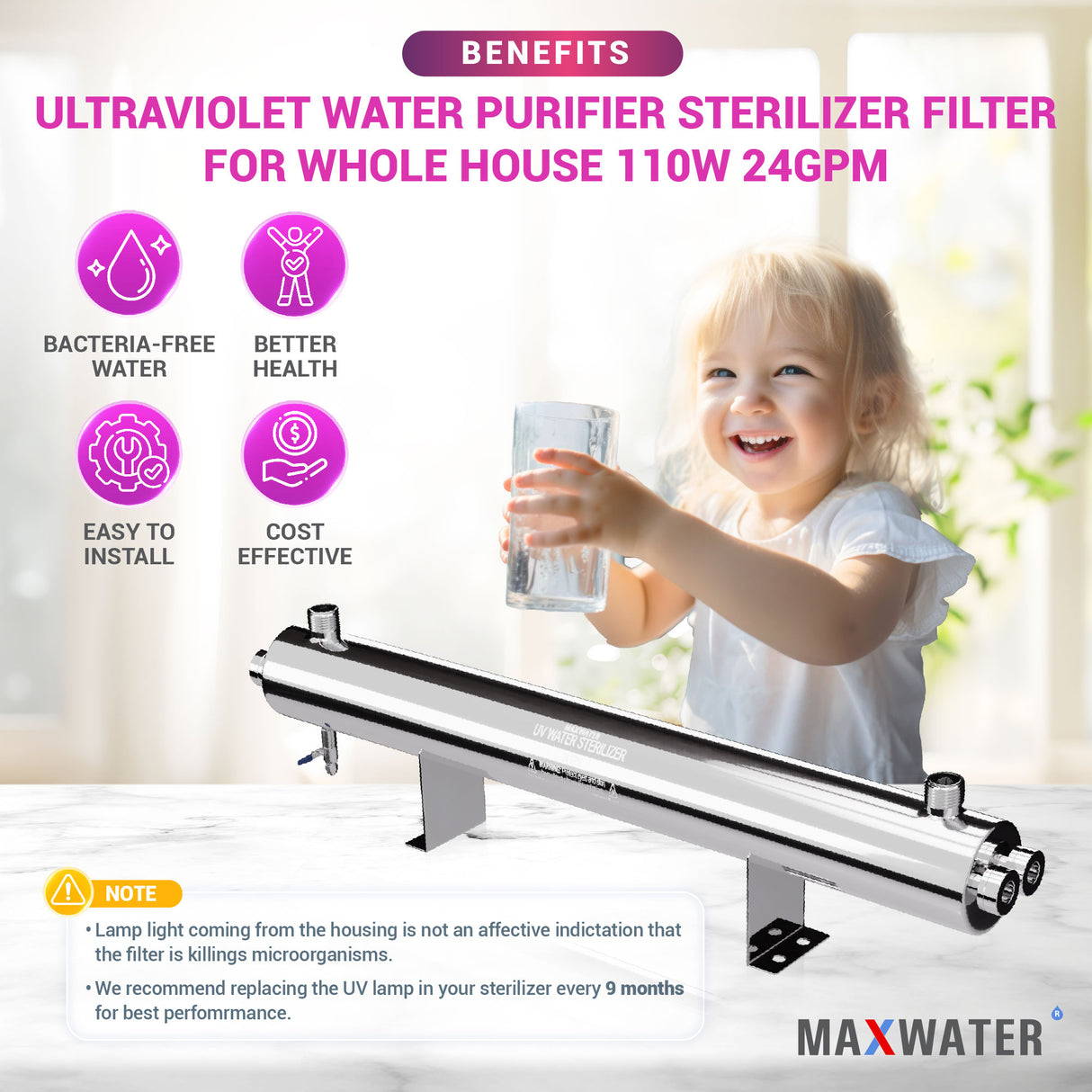 uv sterilizers for whole house