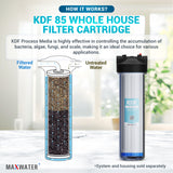 water filter that removes fluoride and heavy metals