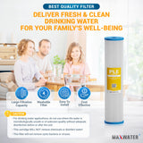 max water pleated water filter