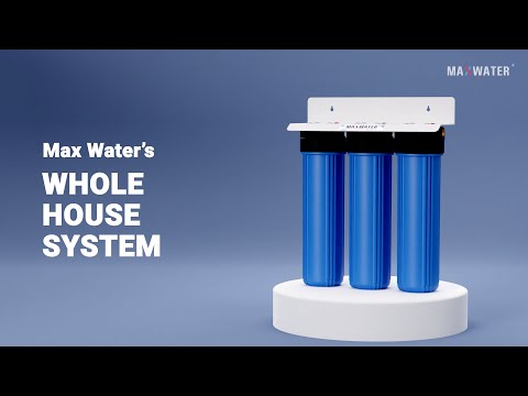 whole house water filter system installation video